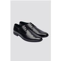 Everyday Occasions Black Derby Style Leather Shoes