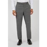 Racing Green Grey With Tan Overcheck Men's Trousers