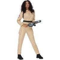 Adult Kids Ghostbuster Costume 1980s Halloween World Book Day Fancy Dress Outfit