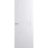 Wickes Exeter White Moulded Fully Finished Ladder Internal Door - 1981 x 686mm