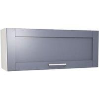 Ohio Navy Shaker Narrow Wall Unit - 900mm