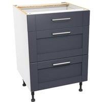 Ohio Navy Shaker Drawer Unit - 600mm