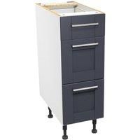 Ohio Navy Shaker Drawer Unit - 300mm