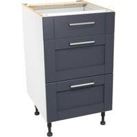 Ohio Navy Shaker Drawer Unit - 500mm
