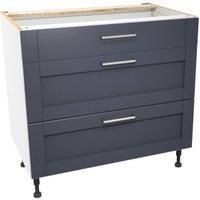 Ohio Navy Shaker Drawer Unit - 900mm (Part 1 of 2)