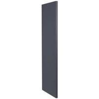 Wickes Ohio Navy Shaker Decorative Wall End Panel - 18mm