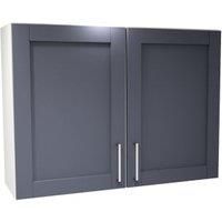 Ohio Navy Shaker Wall Unit - 1000mm