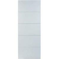 Wickes Halifax White Smooth Moulded 5 Panel Internal Door - 1981mm x 610mm