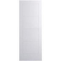 Wickes Kent White Smooth Moulded 4 Panel Internal Door - 1981mm x 762mm