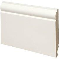 Torus / Ogee White MDF Skirting  18mm x 144mm x 4.2m