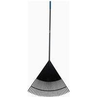 Wickes Fibreglass Handle Leaf Rake - 1500mm