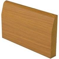 Chamfered Oak Veneer Architrave - 18mm x 69mm x 2.1m - Pack of 5
