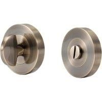 Thumbturn & Release Lock - Antique Brass 51mm
