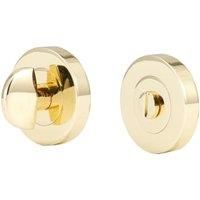 Thumbturn & Release Lock - Polished Brass 51mm