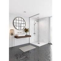 Mermaid Elite Athena Marble 2 Sided Shower Panel Kit - 1700 x 900mm