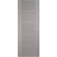 LPD Internal Vancouver 5 Panel Pre-Finished Light Grey Solid Core Door - 626 x 1981mm