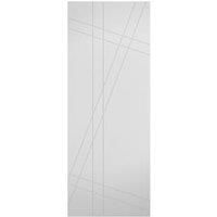 LPD Internal Hastings Primed White Solid Core Door - 762 x 1981mm