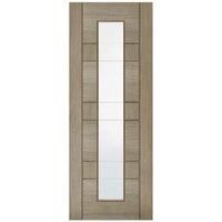 LPD Internal Edmonton 1 Lite Pre-Finished Light Grey Solid Core Door - 838 x 1981mm