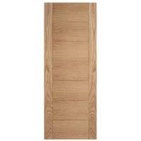 LPD Internal Carini 7 Panel Unfinished Oak Solid Core Door - 610 x 1981mm