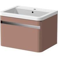 Wickes Radli Antique Rose Vanity Unit & Basin  600 x 390mm