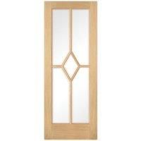 LPD Internal Reims 5 Lite Pre-Finished Oak Solid Core Door - 686 x 1981mm