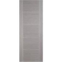 LPD Internal Vancouver 5 Panel Pre-Finished Light Grey Solid Core Door - 686 x 1981mm
