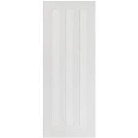 LPD Internal Idaho 3 Panel Primed White Solid Core Door - 762 x 1981mm