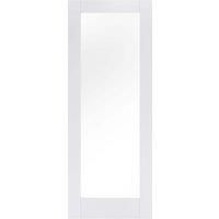 LPD Internal 1 Lite Pattern 10 Primed White Solid Core Door - 826 x 2040mm