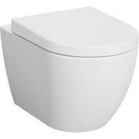 Kerala Round Smooth Flush Wall Hung Toilet Pan & Soft Close Seat