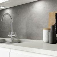 AluSplash Concrete Splashback - Matt