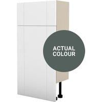 Duarti By Calypso Highwood 400mm Floor Reaching Slimline Toilet Unit - Woodland Green