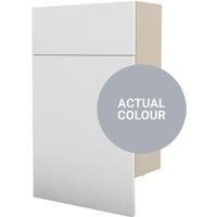 Duarti By Calypso Beaufort 500mm Floor Reaching Slimline Toilet Unit  Shadow Grey