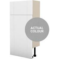 Duarti By Calypso Highwood 400mm Floor Reaching Slimline Toilet Unit - Fossil Grey