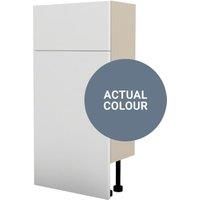 Duarti By Calypso Beaufort 400mm Floor Reaching Slimline Toilet Unit - Bermuda Blue