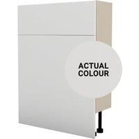 Duarti By Calypso Beaufort 600mm Floor Reaching Slimline Toilet Unit - Grey Varnish