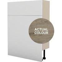 Duarti By Calypso Cascade 600mm Floor Reaching Slimline Toilet Unit  Grey Bark