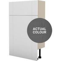 Duarti By Calypso Highwood 500mm Floor Reaching Slimline Toilet Unit - Panther Grey