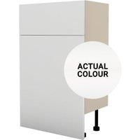 Duarti By Calypso Cascade 500mm Floor Reaching Full Depth Toilet Unit - Mirror White
