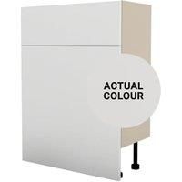 Duarti By Calypso Cascade 600mm Floor Reaching Full Depth Toilet Unit - Mirror Grey