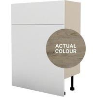 Duarti By Calypso Cascade 600mm Floor Reaching Full Depth Toilet Unit - Grey Bark