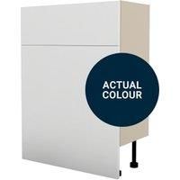 Duarti By Calypso Cascade 600mm Floor Reaching Full Depth Toilet Unit  Midnight Blue