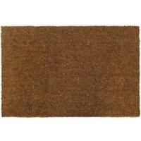 Plain PVC Coir Doormat - 40 x 60cm