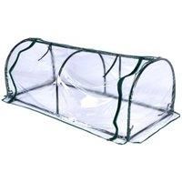 Wickes Green PVC Grow Tunnel - 130 x 60 x 50cm