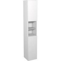 Wickes Vienna Modern Tower Unit, in White, Size: 300x1762mm