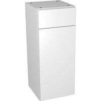 Wickes Vienna Modern Drawerline Storage Unit, in White, Size: 300x735mm
