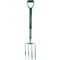 Wickes Stainless Steel Garden Digging Fork - 1000mm