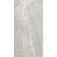 Wickes Mason Grey Porcelain Wall & Floor Tile - 600mm x 300mm