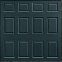 Garador Beaumont Panelled Framed Canopy Garage Door - Anthracite Grey - 2286 x 2136mm