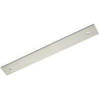 Wickes Tahlia Stainless Steel Short Backplate - 192mm