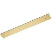 Wickes Tahlia Brass Short Backplate - 192mm